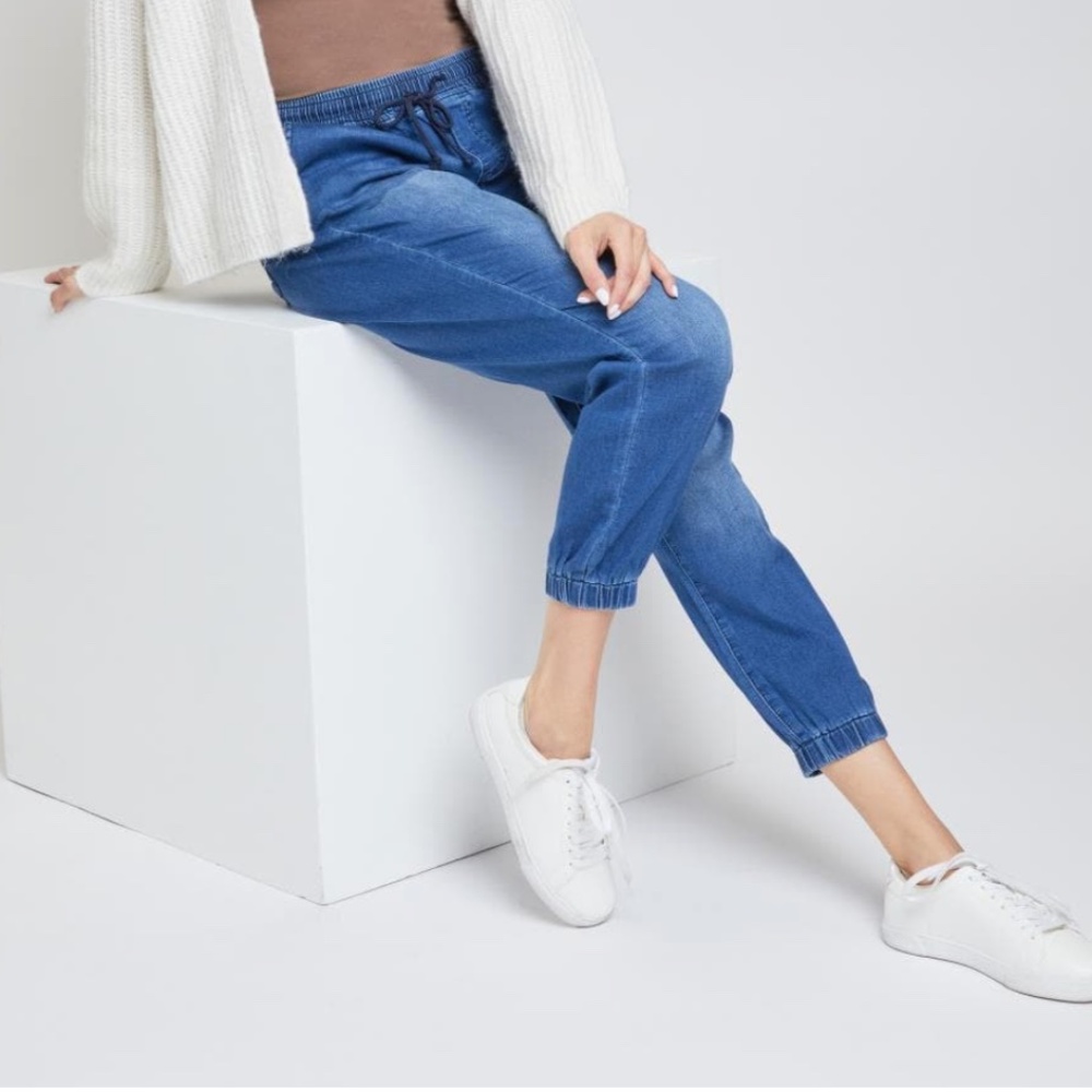 NWT from YMIJeans Women's Ankle Loungewear Jogger with Drawstring Waist